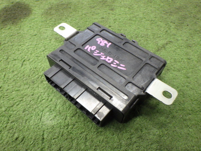 即決 H11年 パジェロ ミニ H58A 純正 ABS コンピューター ユニット 