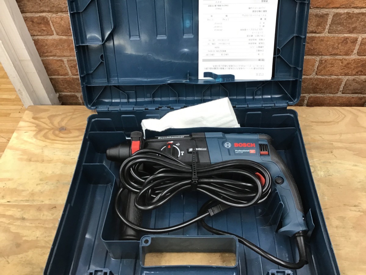  品 ボッシュ / BOSCH ハンマドリル GBH2-28(本体)｜売買されたオークション情報、yahooの商品情報をアーカイブ公開 - オークファン ハンマドリル