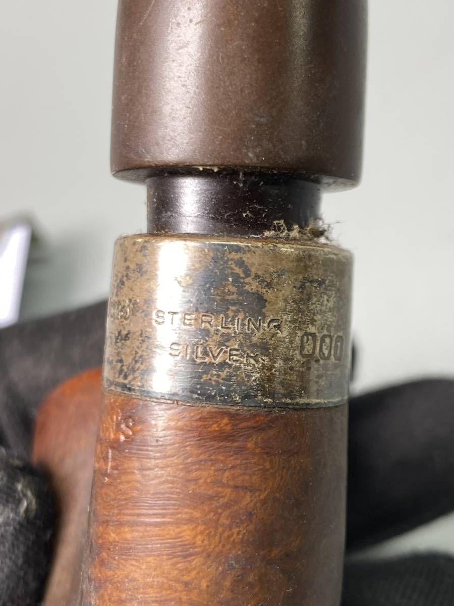 4＃B60/3395 PETERSON'S DELUXE ピーターソン パイプ sterling silver