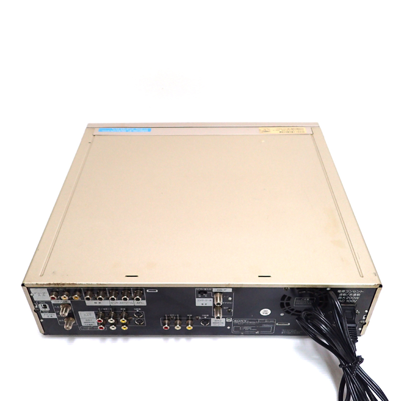 8GC SONY ソニー DVVHSダブルビデオデッキ WV-DR7 2000年製 VHS再生OK SONY VHS | ダブルビデオデッキ DV⁄VHSダブル 価格.com