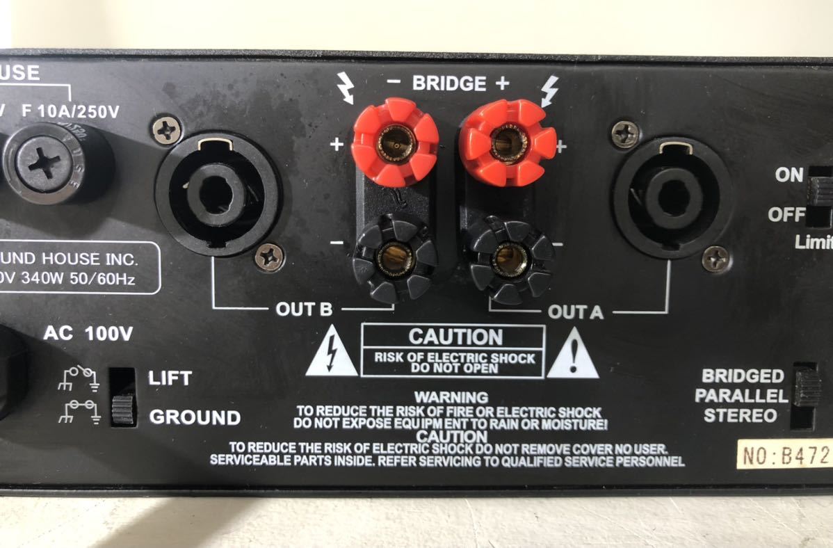 CLASSIC PRO CP1000 パワーアンプ 訳あり 【公式通販】