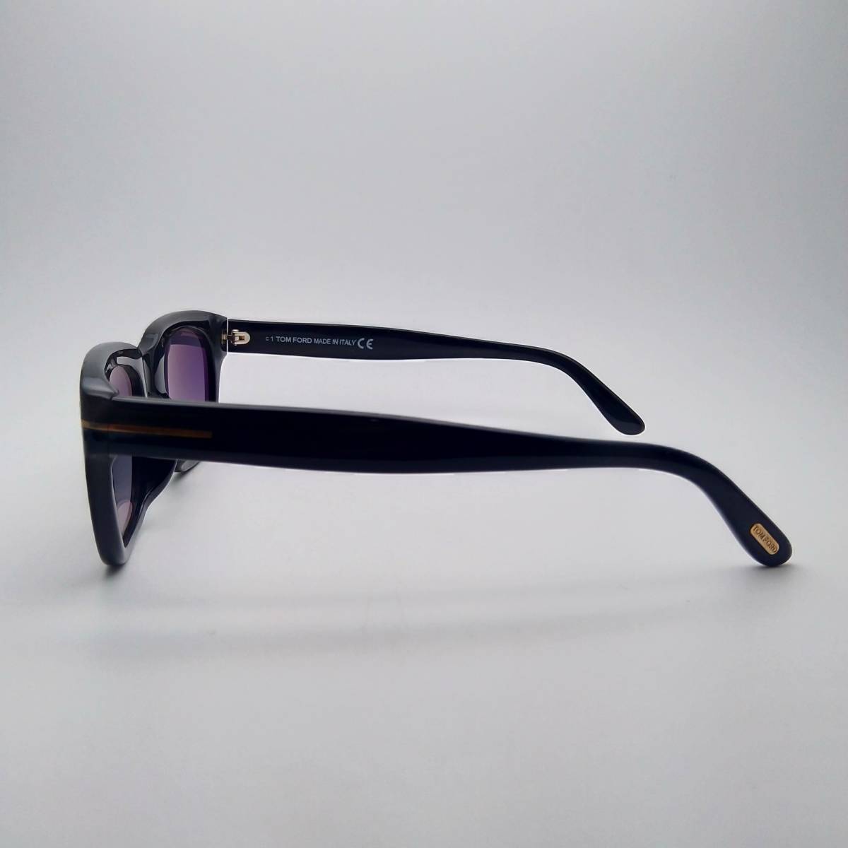 サングラス TOM FORD トムフォード Snowdon TF237-F 01B 箱 アジアンフィット ケース付 TF237 美品TOMFORD ケース付き ブラック スノードン FT237-F