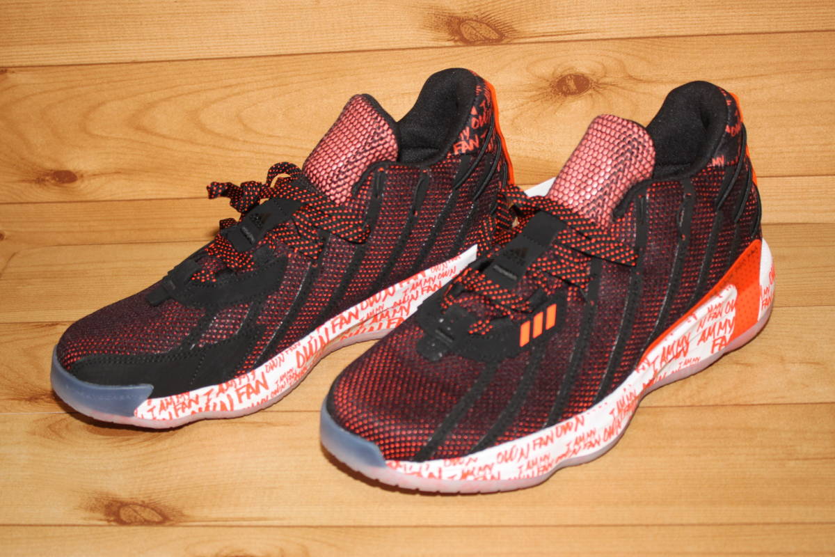 未使用アディダスadidas　27㎝　デイム 7 メンズ バスケットボールシューズ Dame 7 G55199　バッシュ