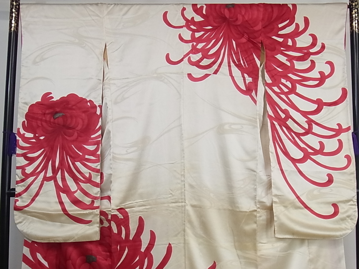花美人着物□豪華振袖 駒刺繍 | 絞り 花車 大人っぽい 成人 最新作正統 