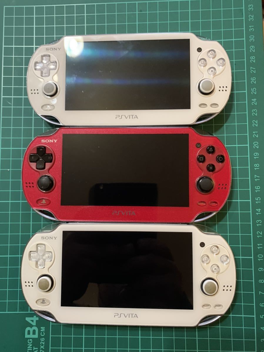 ジャンク】 SONY PSVITA 本体 3台 【公式通販】