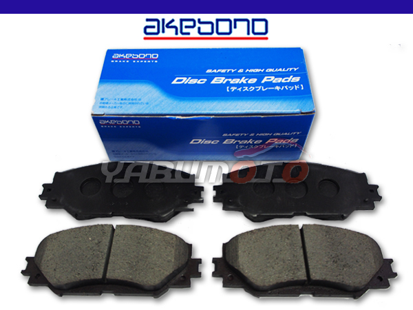 ブレーキパッド ウィッシュ ZGE22W ZGE21G H21/03～ フロント 前 アケボノ 国産 日本製 純正同等