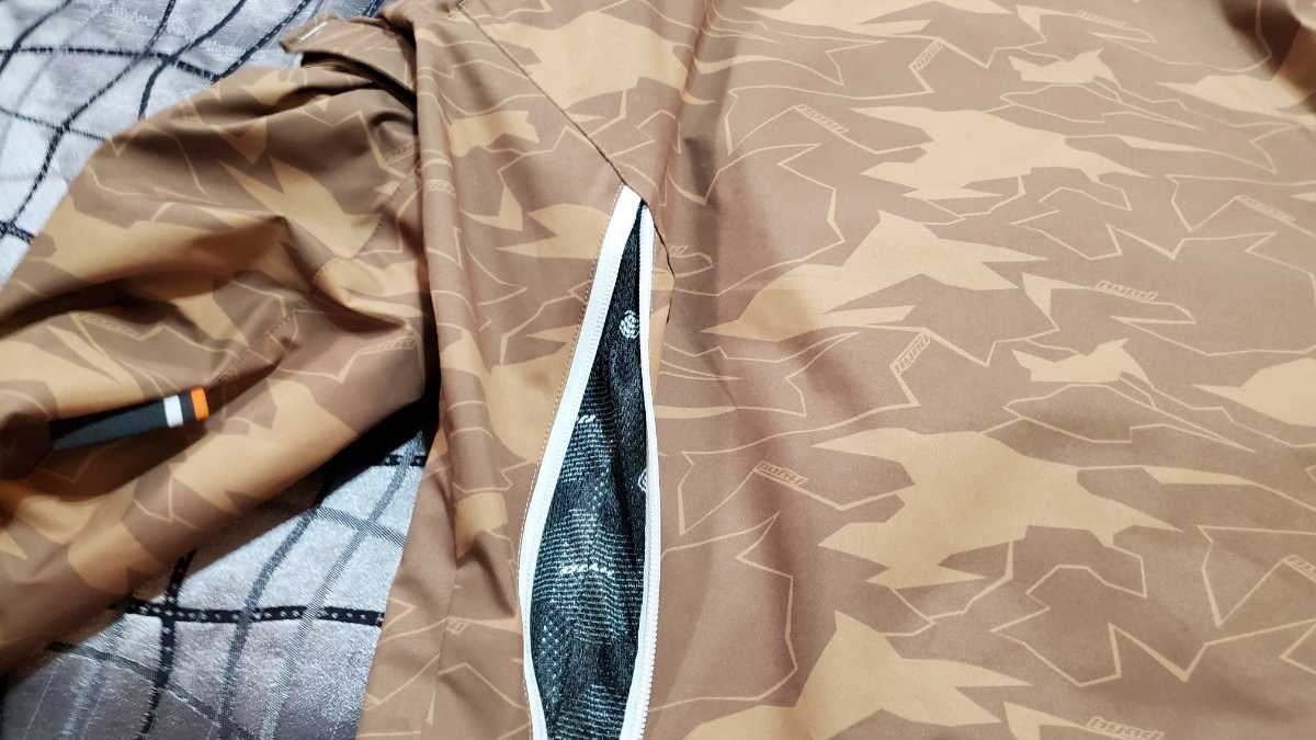 軽量】HYOD D3Oパーカージャケット Lサイズ 防風防滴 ライディング 