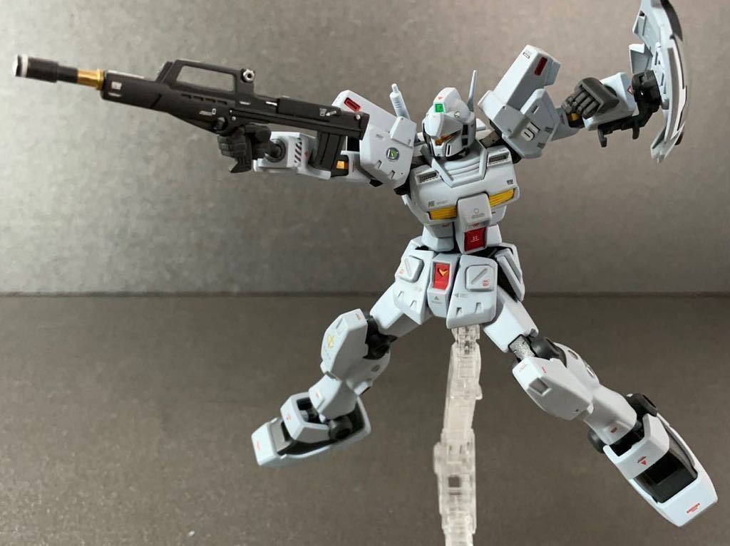 エントリーグレードガンダムとhguc ジムカスタムミキシング 全塗装 Entry Grade Gundam Gm Custom 完成品 売買されたオークション情報 Yahooの商品情報をアーカイブ公開 オークファン Aucfan Com
