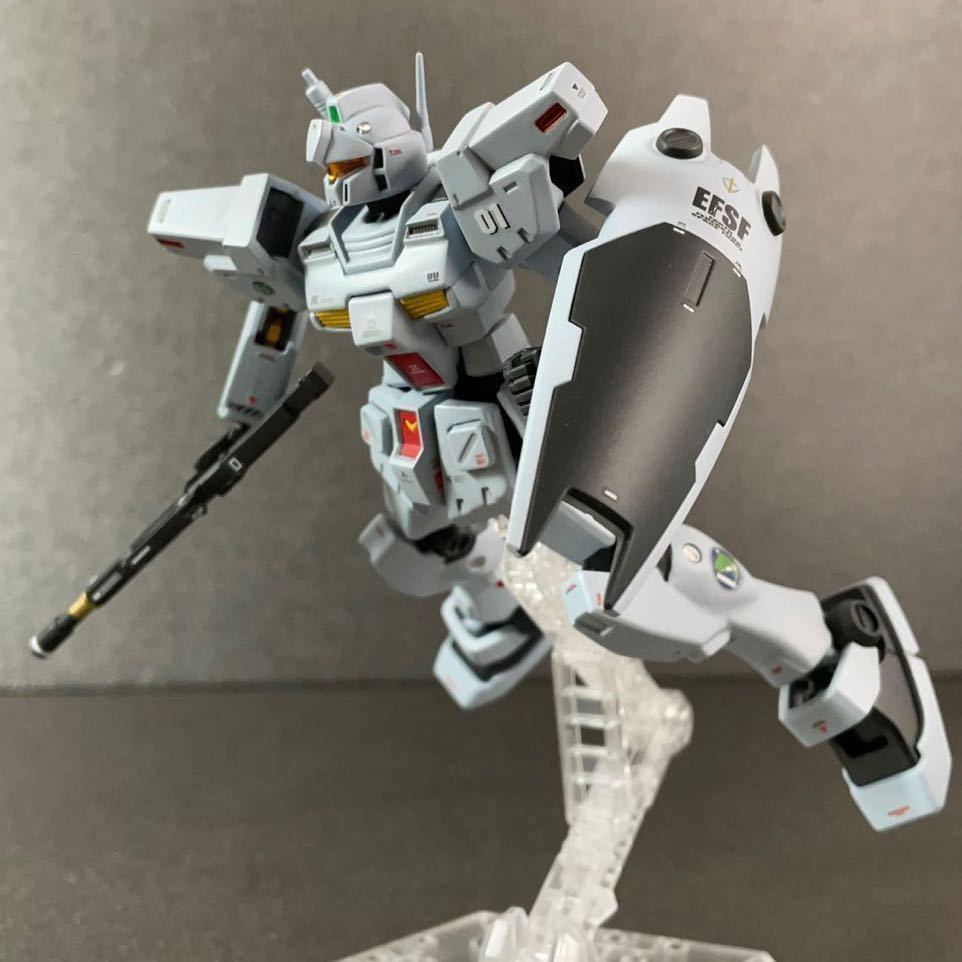 エントリーグレードガンダムとhguc ジムカスタムミキシング 全塗装 Entry Grade Gundam Gm Custom 完成品 売買されたオークション情報 Yahooの商品情報をアーカイブ公開 オークファン Aucfan Com
