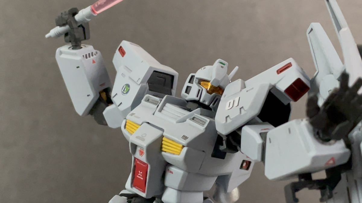 エントリーグレードガンダムとhguc ジムカスタムミキシング 全塗装 Entry Grade Gundam Gm Custom 完成品 売買されたオークション情報 Yahooの商品情報をアーカイブ公開 オークファン Aucfan Com