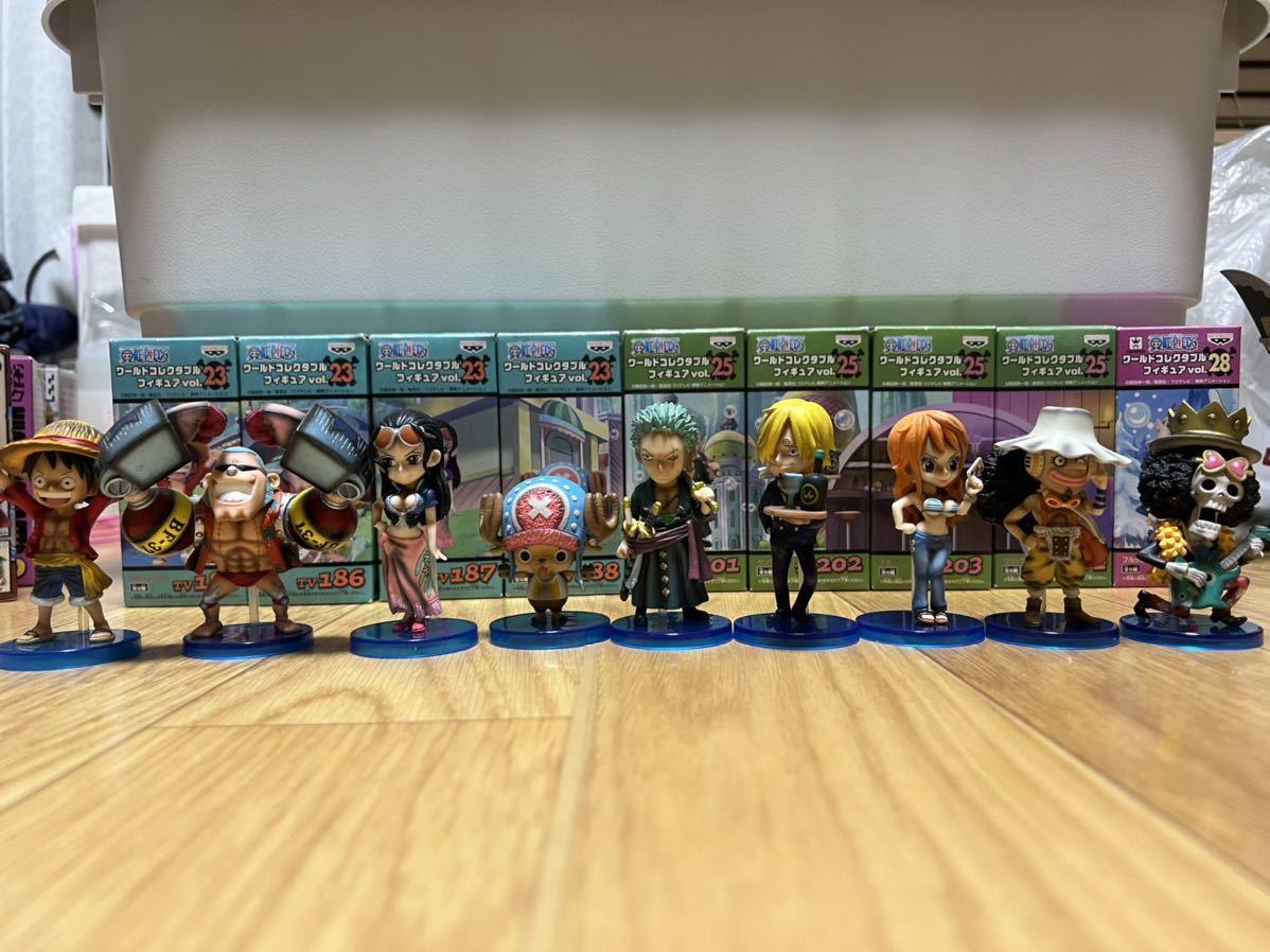 ワンピース ワールドコレクタブルフィギュア Wcf 麦わらの一味9種 ワーコレ リペイント その他 売買されたオークション情報 Yahooの商品情報をアーカイブ公開 オークファン Aucfan Com