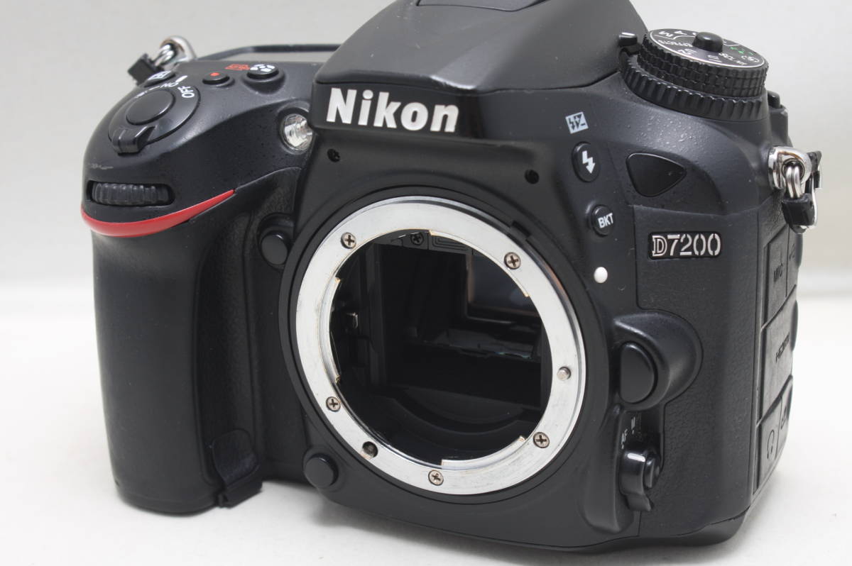 美品 Nikon D7200 ボディ ショット2439回 初期不良保証 D7200 ボディ ニコン フレキシブル優先ニコン BODY ボディの通販