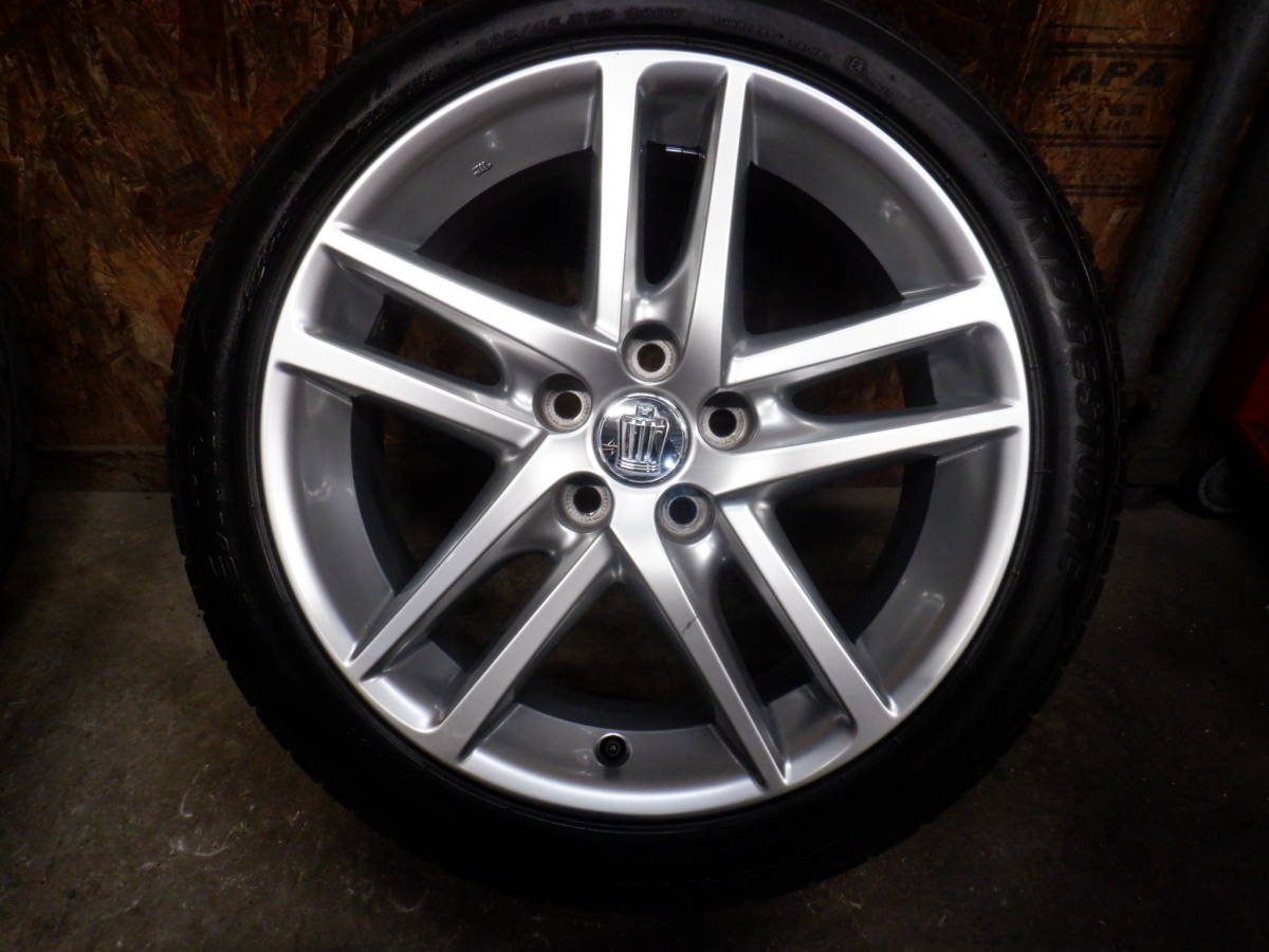 200系クラウン後期】トヨタ純正18インチアルミホイール&20年製