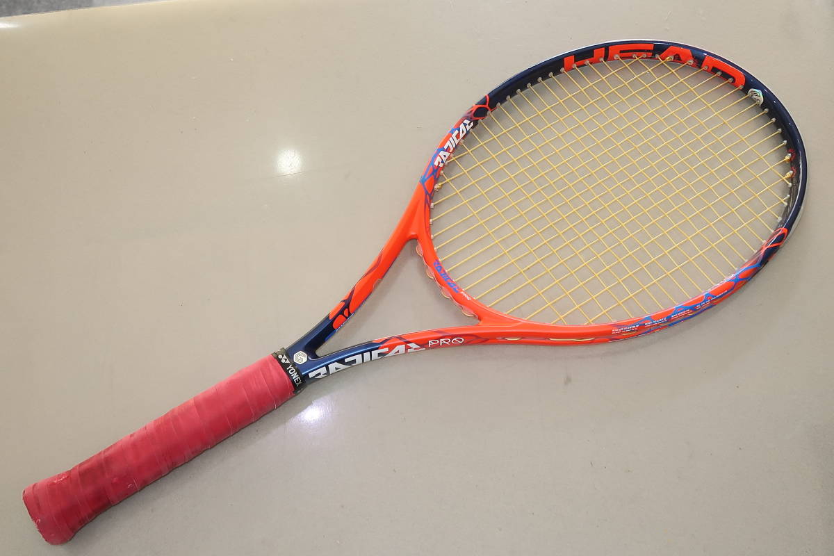 □□HEAD RADICAL PRO 硬式テニスラケット ヘッド ラジカル プロ②