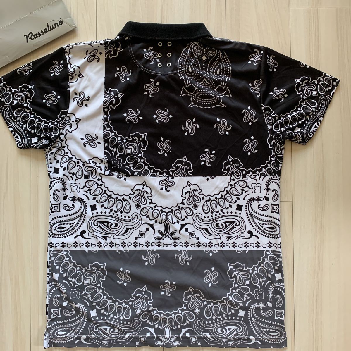 ☆美品 希少☆ラッセルノ RUSSELUNO☆クレイジー ペイズリー☆リメイク