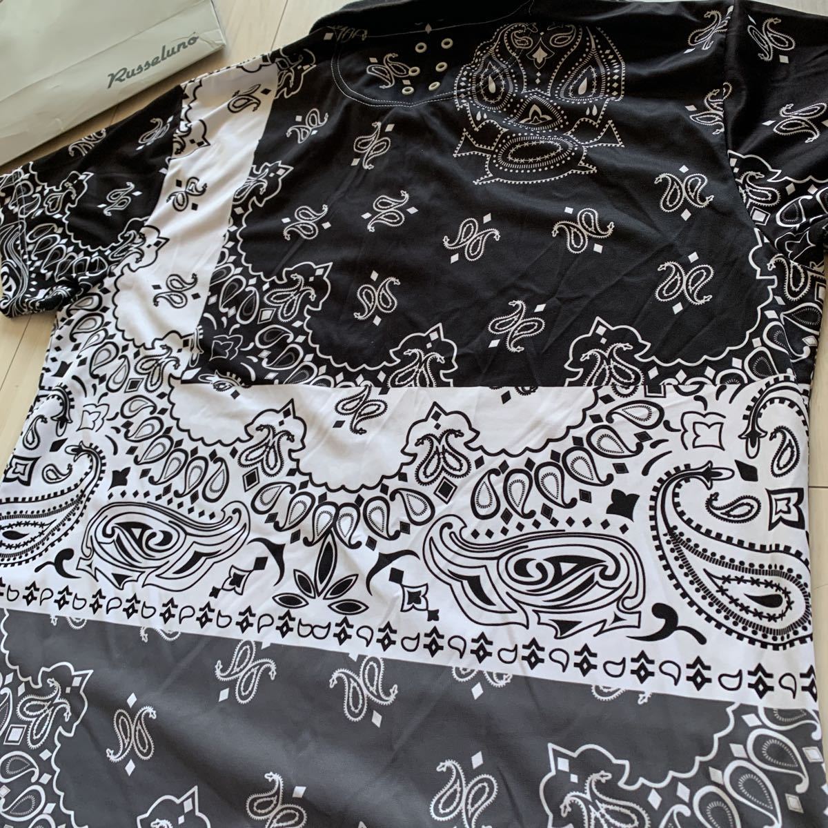 ☆美品 希少☆ラッセルノ RUSSELUNO☆クレイジー ペイズリー☆リメイク