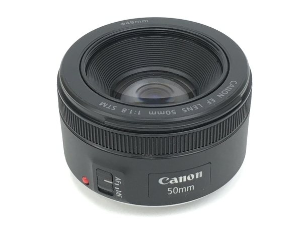 Canon EF 50mm F1.8 STM カメラ レンズ キャノン 単焦点 中古 M6384010