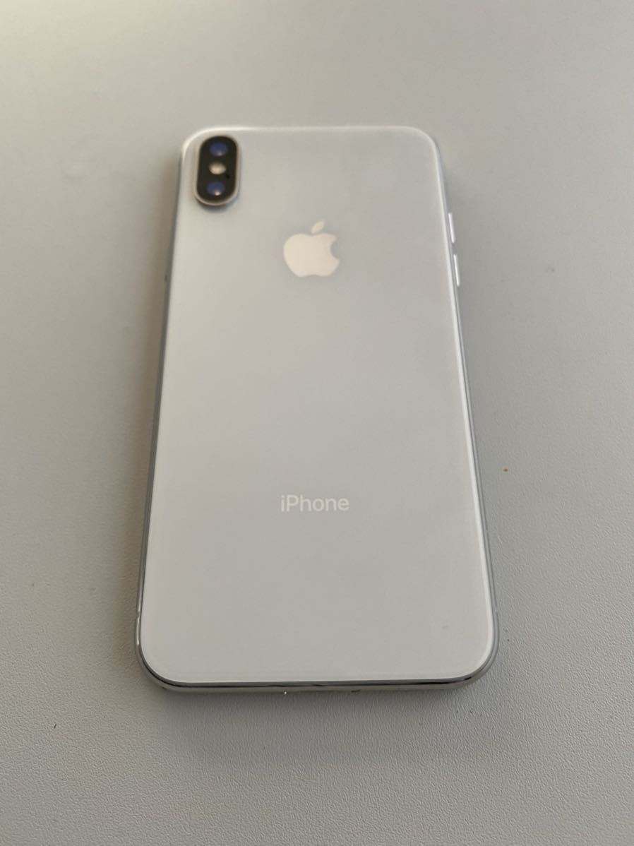 割引ショップ iPhone X iPhoneX 64GB シルバー SIMロック解除 SIM