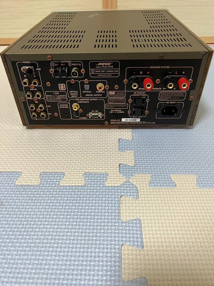 PLS-1510 BOSE DVD DVD⁄CDレシーバー 通電のみジャンク品 BOSE⁄ボーズ BOSE