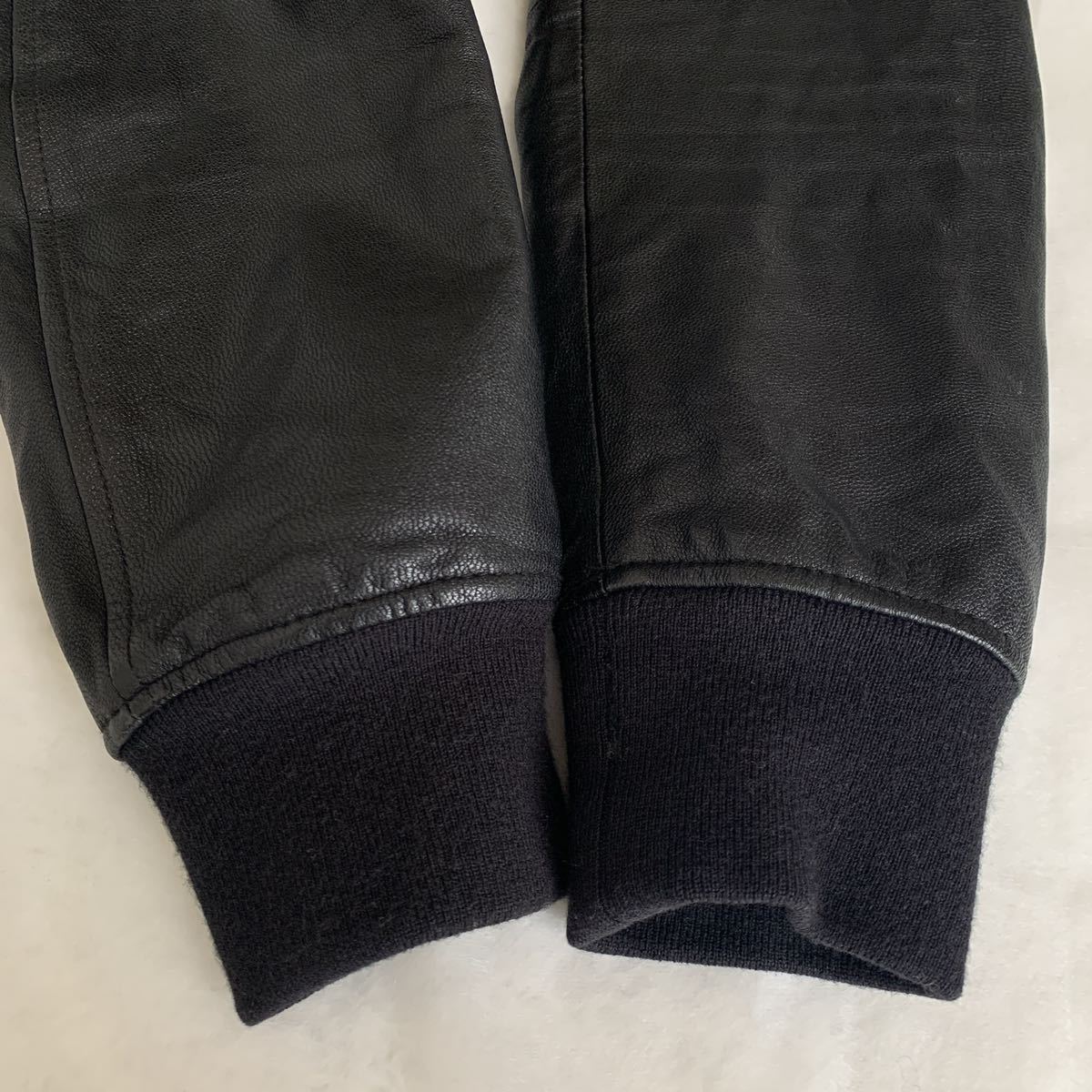 PS Paul Smith レザージャケット ブルゾン 希少な山羊革ゴートスキン