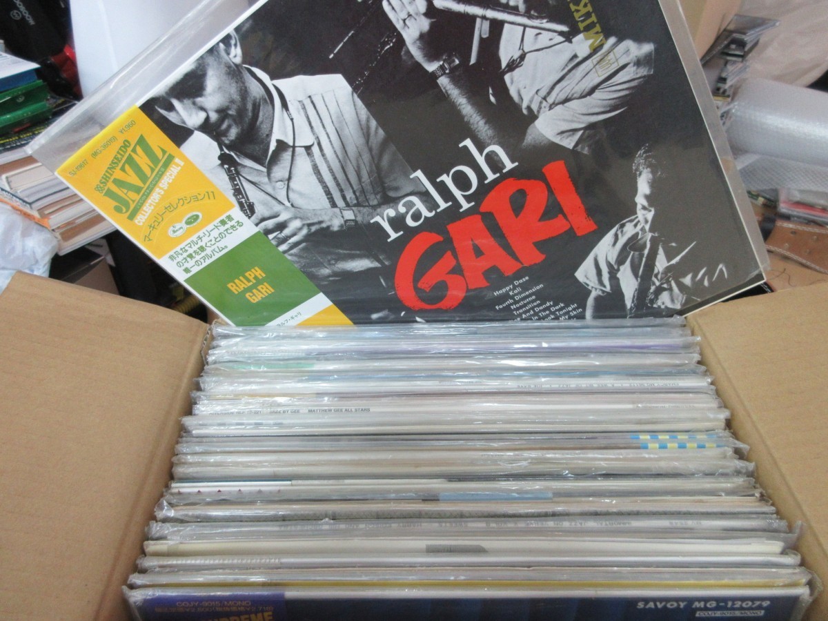 05｜￥1000～☆帯付きなどLPレコード☆JAZZ／ジャズ☆まとめて46枚