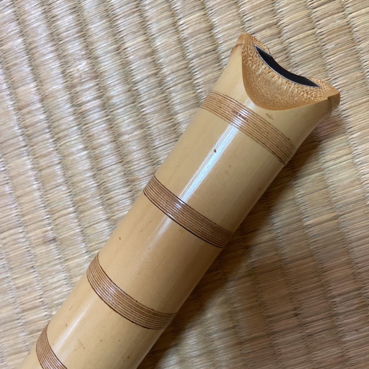 尺八　2尺3寸(A)管　精華銘_2