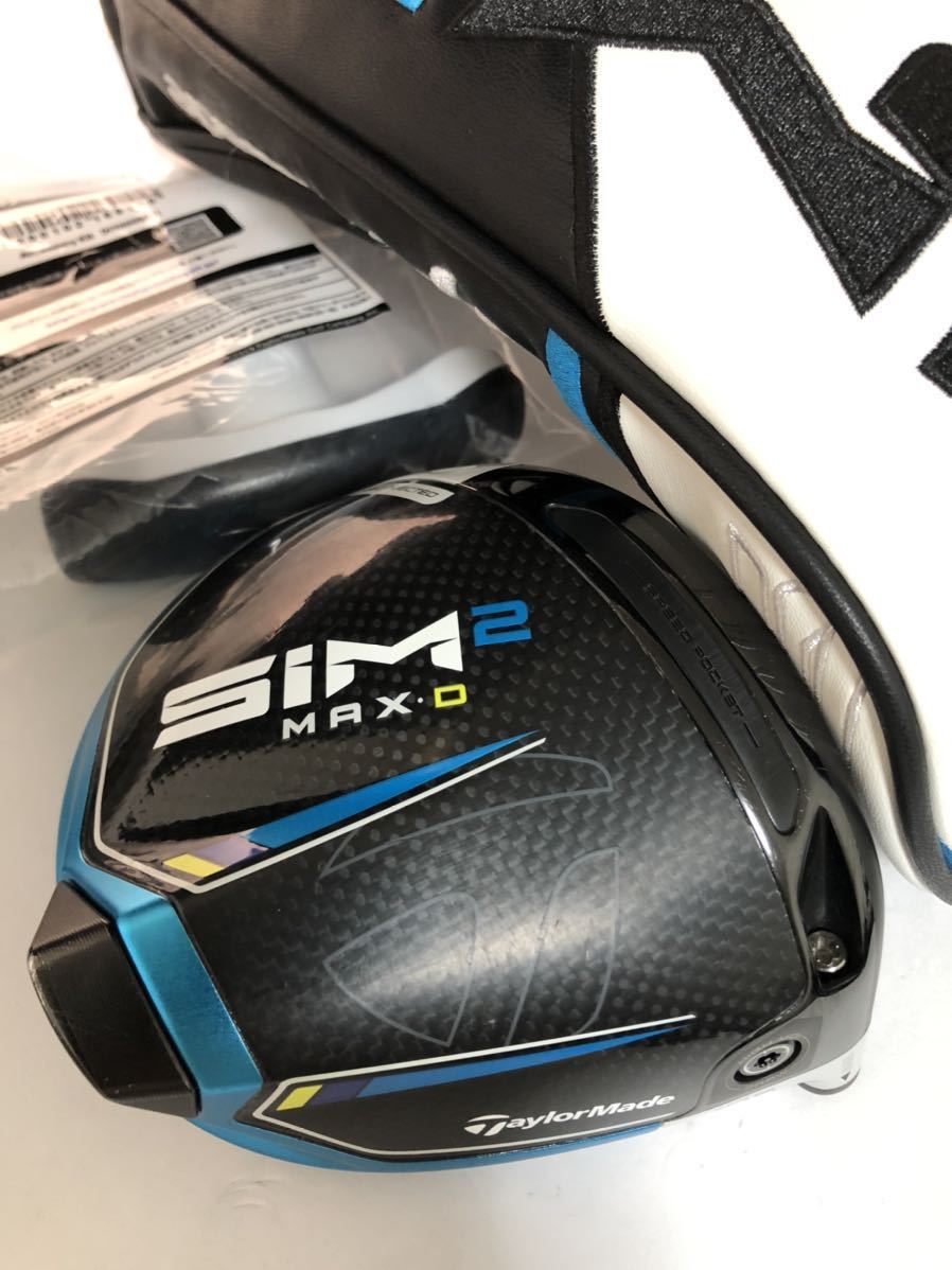 再販開始 テーラーメイド SIM2 MAX-D ドライバー 10.5° ヘッド単品