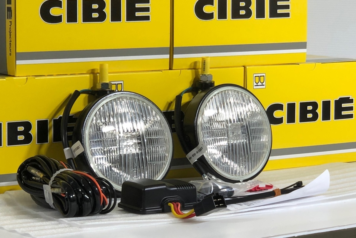 CIBIE ビサージュⅡフォグランプ クリア 公式通販 H2 フォグ ビサージュII 0 ビサージュ 美品！シビエ ランプ、リモコン付き 55W ストーンガード付の通販 黄色 補助灯 デュアルカウル