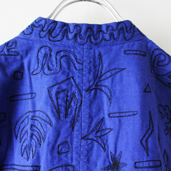 HaaT ISSEY MIYAKE ハート イッセイミヤケ ブロック配色 総刺繍
