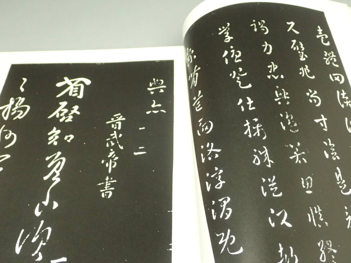 ZZ-286 淳化閣帖 法帖 訳注 1988年 白帝社 中国