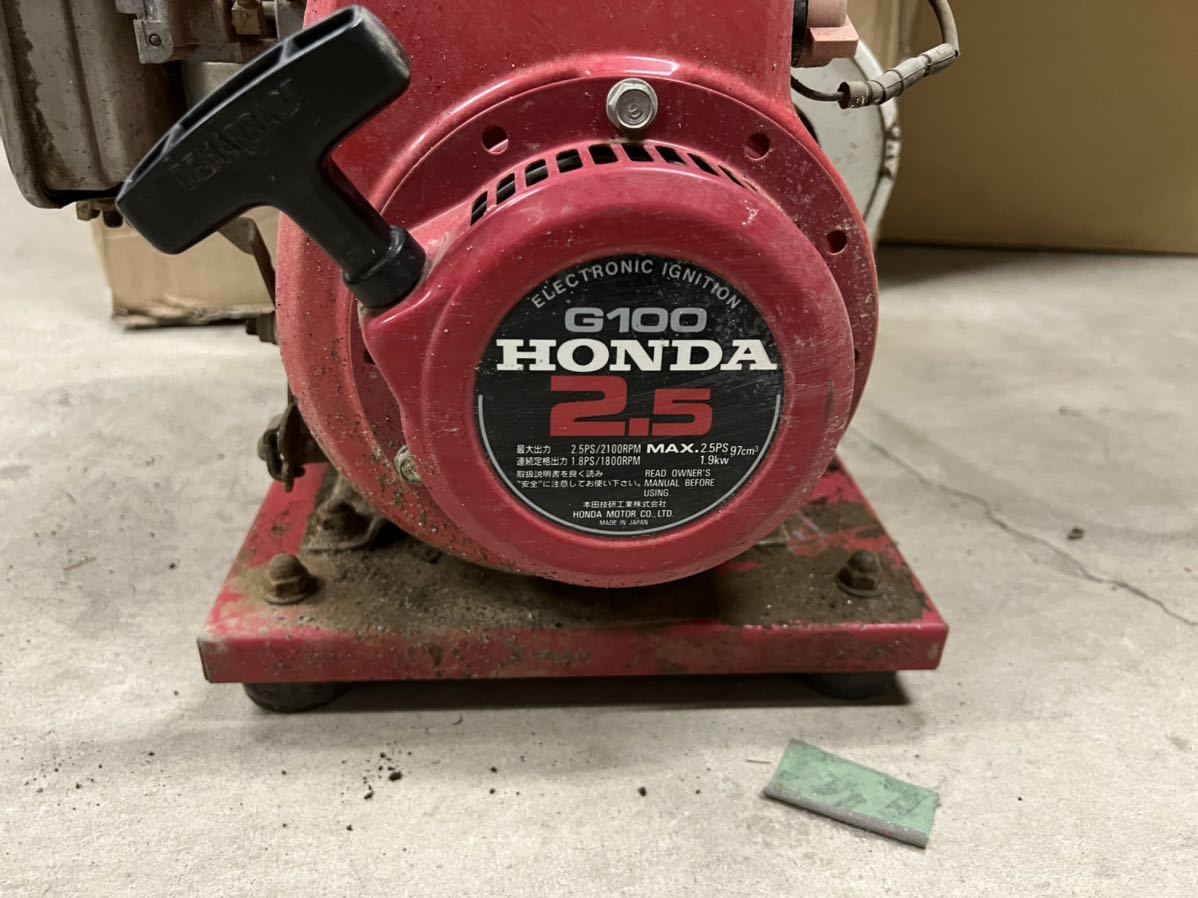 KOSHIN LTD. HONDA G100 エンジンポンプ 園芸用品 エンジンポンプ