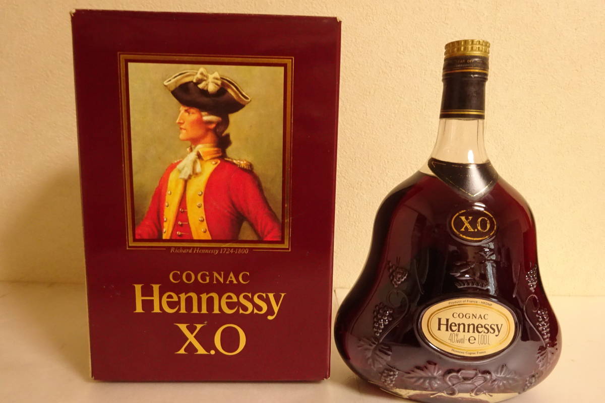HENNESSY X.O ヘネシーコニャック 金キャップ 1000ml 40％ Hennessy XO