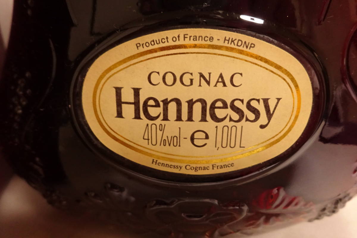 HENNESSY X.O ヘネシーコニャック 金キャップ 1000ml 40％ Hennessy XO