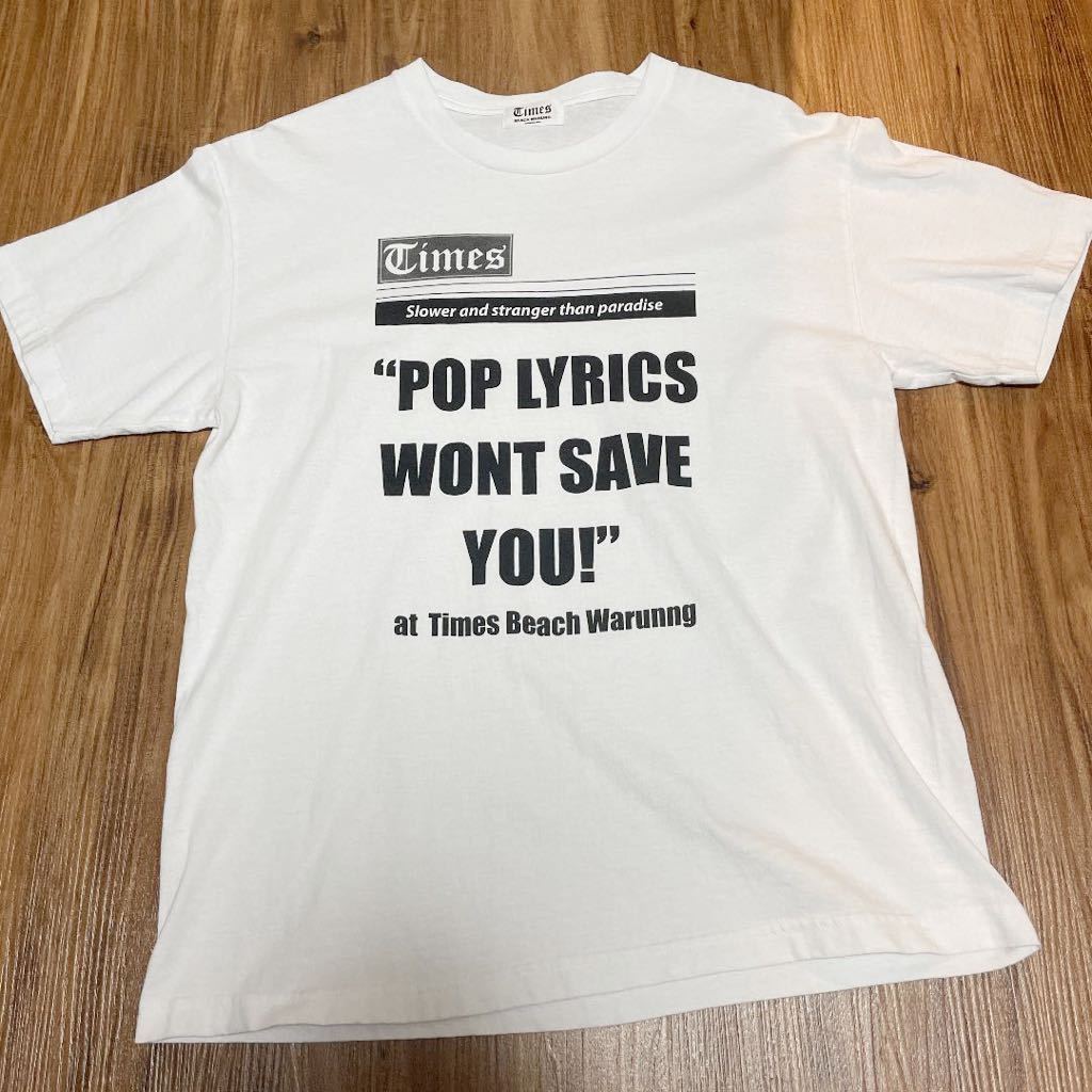 Times Beach Warung for Ron Herman ロンハーマン 21ss 半袖Tシャツ Tee Lサイズ Times Beach Canggu Picture Balipedia Vibes