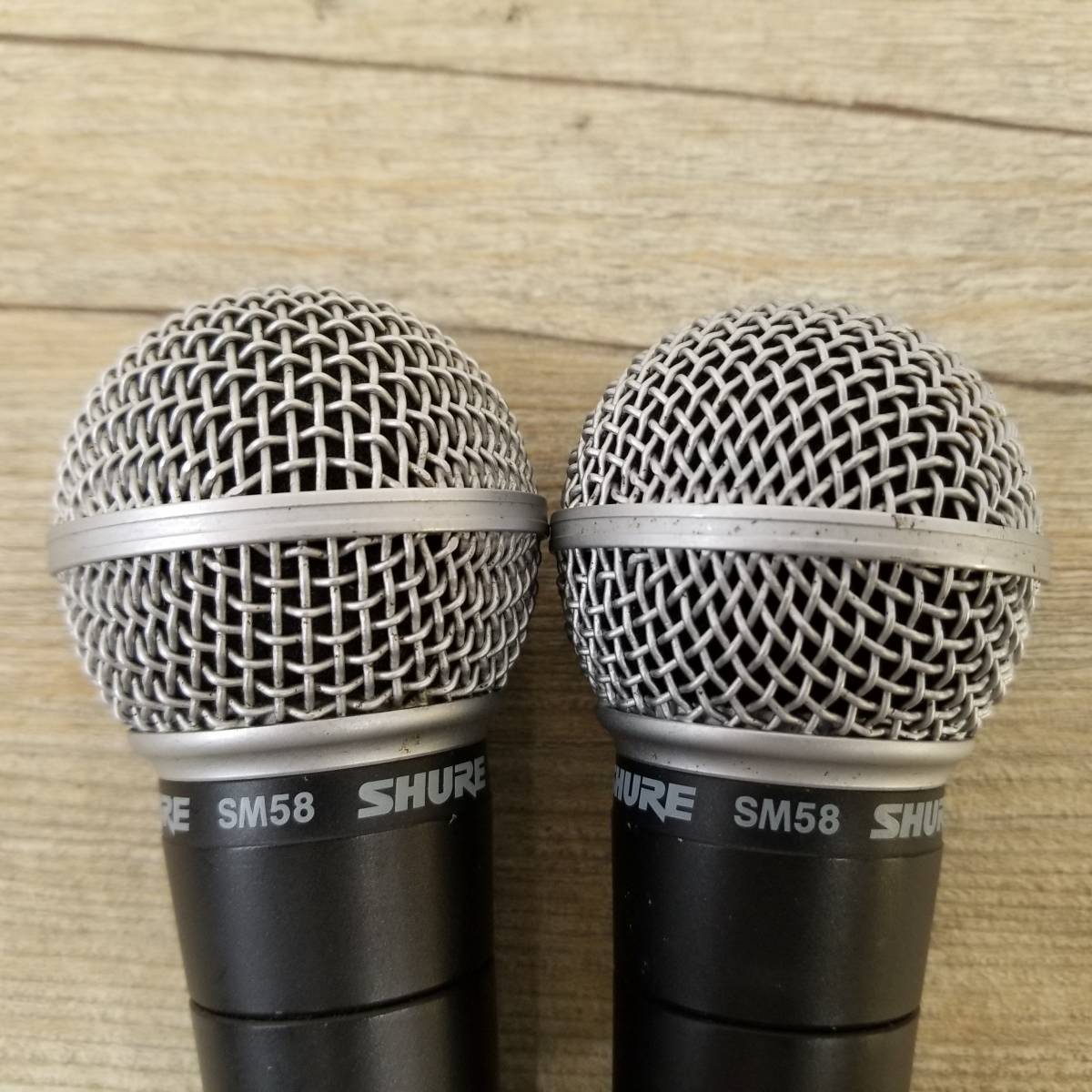 人気純正品 【動作品】 SHURE シュアー SM58 2点セット ダイナミック