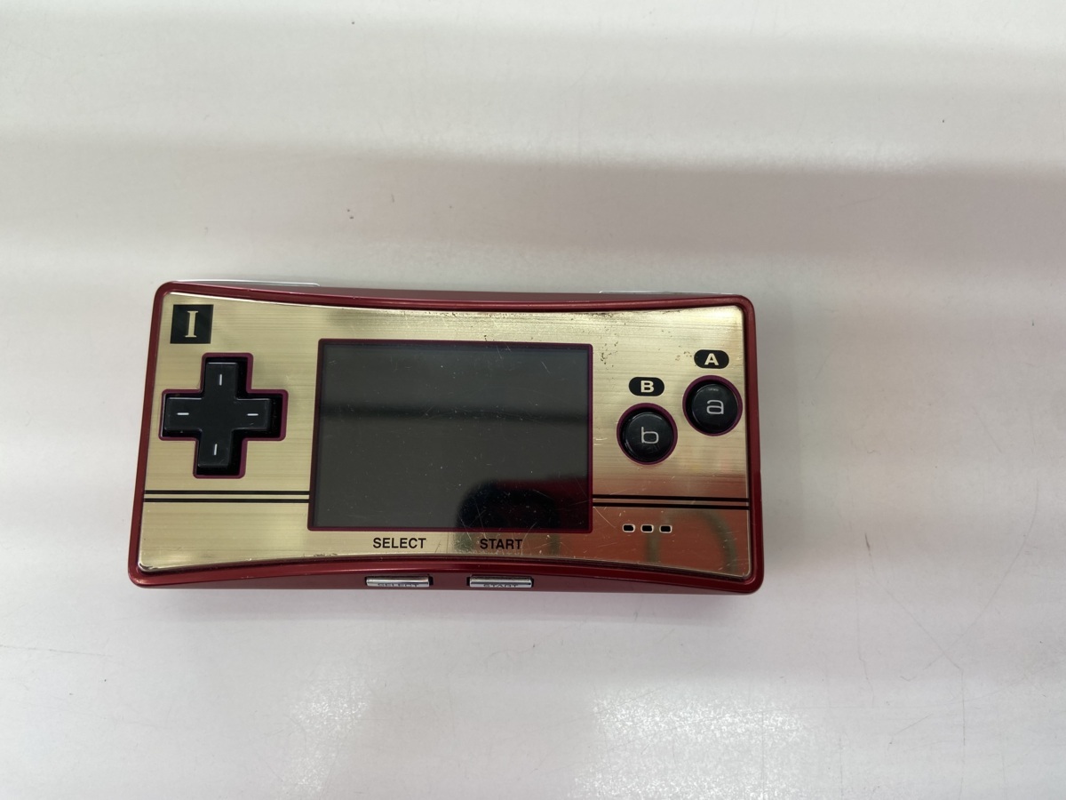 動作未確認ジャンク☆OXY-001 ゲームボーイミクロ GAMEBOY micro 本体 