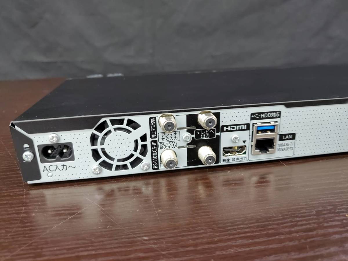 N18953(051)-514/SK10000　Panasonic　DMR-BCW1060　パナソニック　Blu-ray DISC RECORDER　レコーダー　 Panasonic ブルーレイディスクレコーダー DMR-XW30 Groomer Men Black