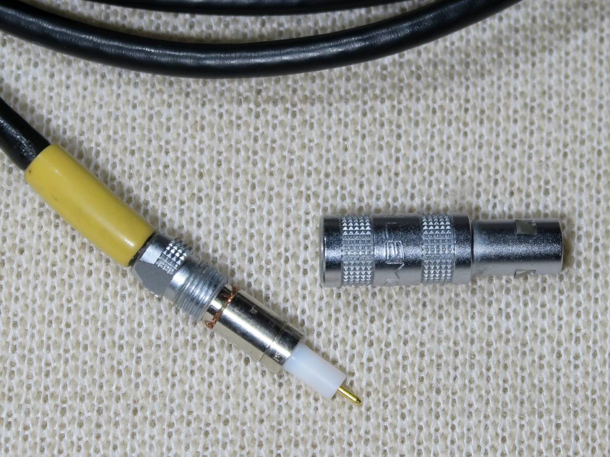 1円スタート SUHNER Mark Levinson マークレビンソン用 LEMO-RCA 約1.5