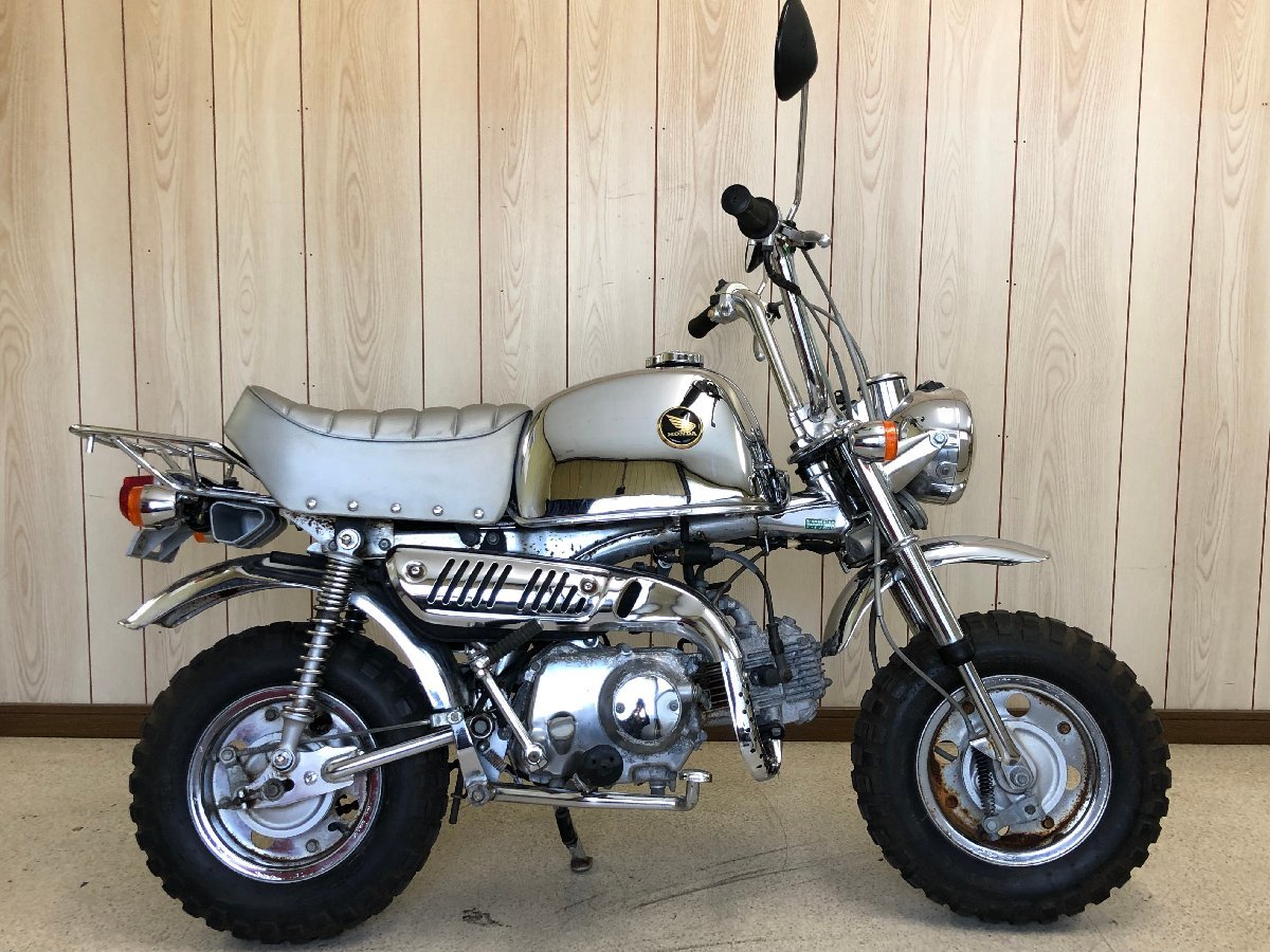 ゴリラ | ホンダ 50cc 1979年 AOSHIMA 49) ホンダ メッキ ゴリラ 純正