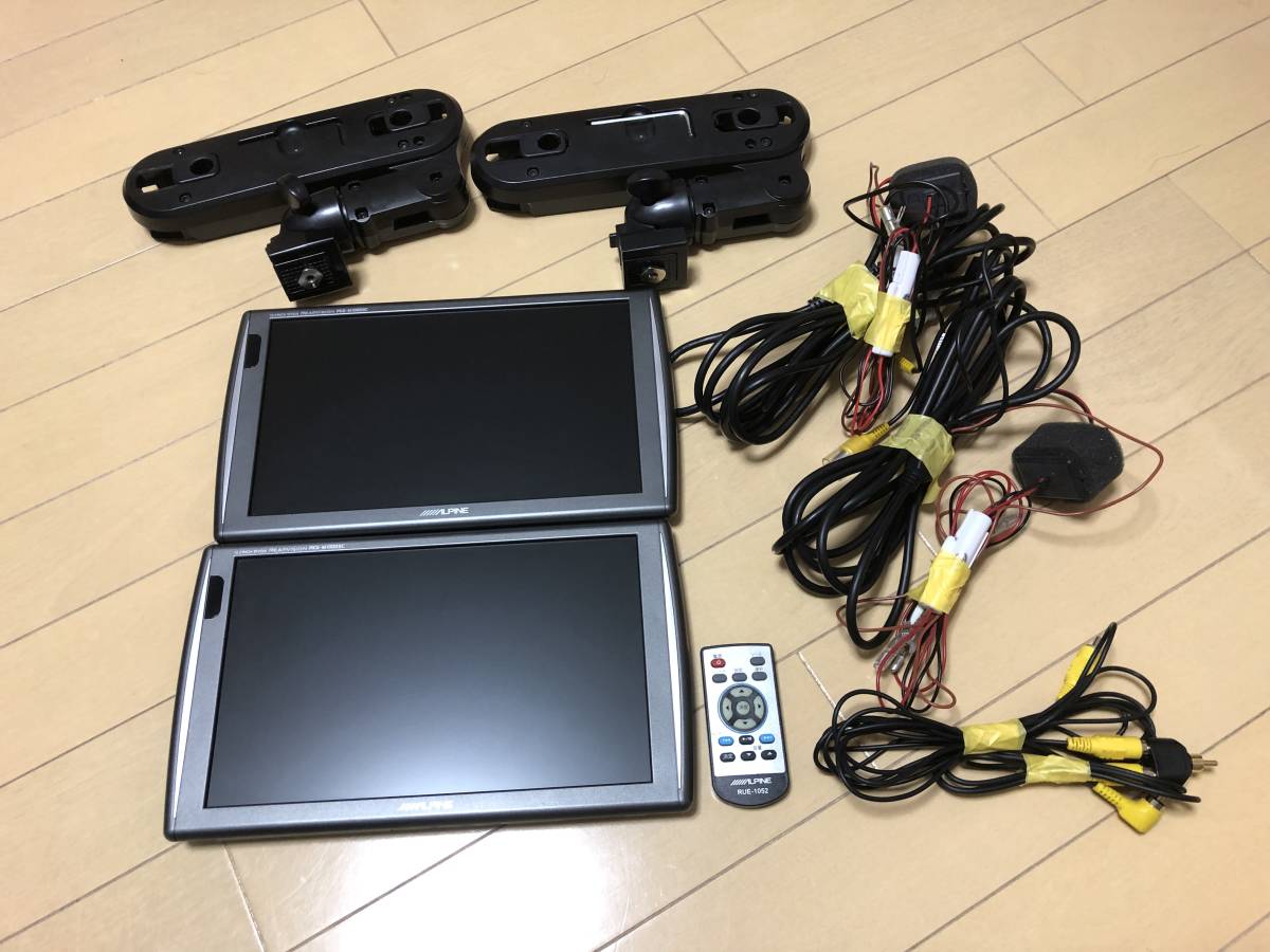 ALPINE 10.2インチ リアビジョン モニター PKG-M1000SC 10.2型WVGAリア