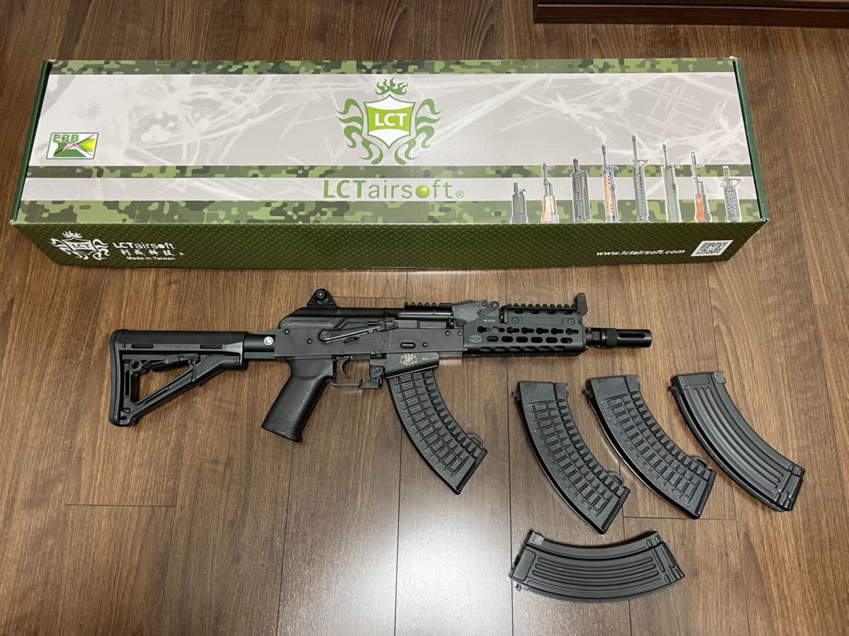 新品未使用 ＫＲＥＢＳ ＡＳＳＮＥＣＫ ＳＢＲタイプカスタムライフル 限定品 クレブス AK ハンマーズコンプリート LCT E&L GHK PTW マルイ