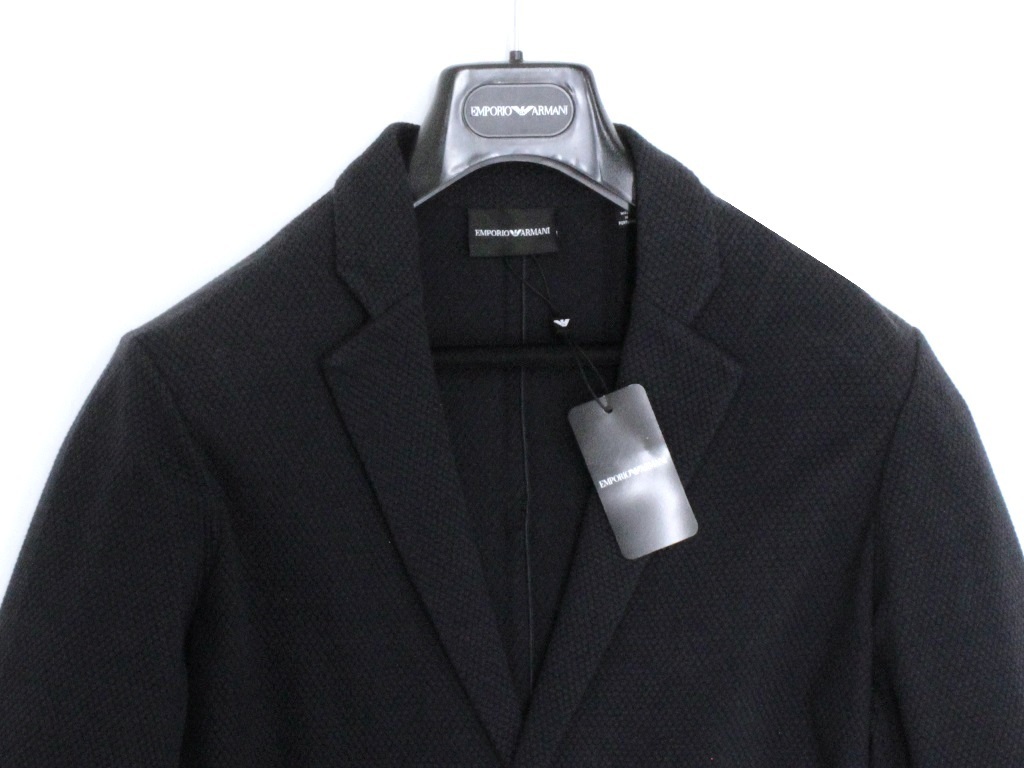 EMPORIO ARMANI (エンポリオアルマーニ) 新品10万アルマーニ ARMANI春夏モデル&frasl;余裕と貫禄を醸し出す優雅な ストレッチ A|X アルマーニ J06 シングル エクスチェンジ春夏新作コレクションが登場 スリムフィット フランネル 無地 メンズ Pull