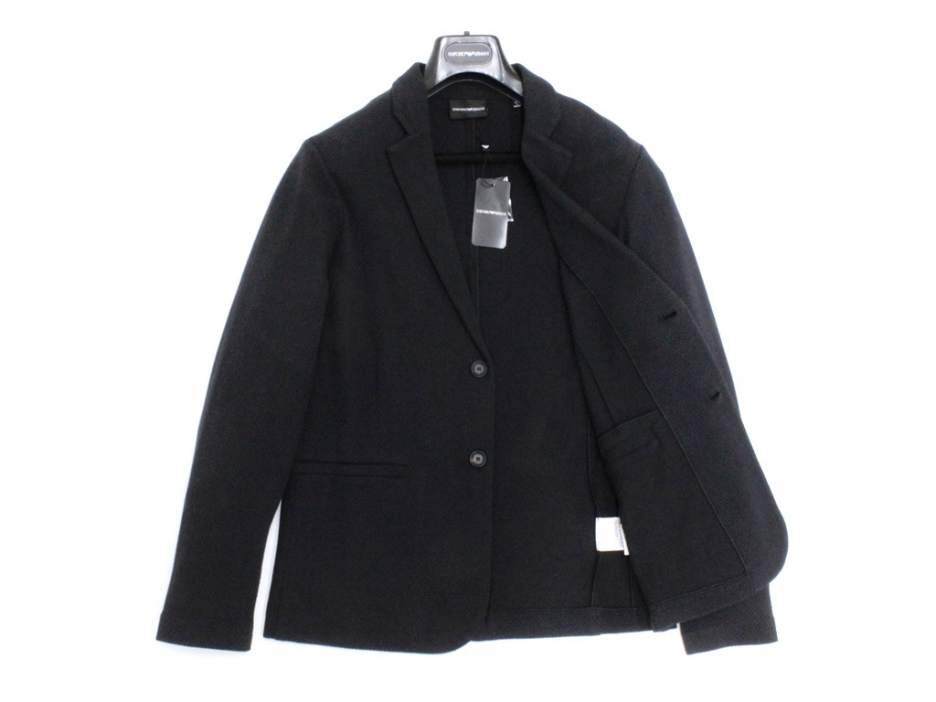 EMPORIO ARMANI (エンポリオアルマーニ) 新品10万アルマーニ ARMANI春夏モデル&frasl;余裕と貫禄を醸し出す優雅な ストレッチ A|X アルマーニ J06 シングル エクスチェンジ春夏新作コレクションが登場 スリムフィット フランネル 無地 メンズ Pull
