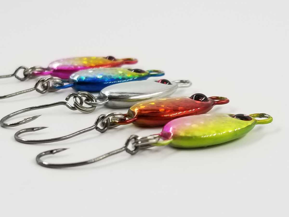 メバリング マイクロジグ メバルチューン スプーンスロージグ ３ｇ 17mm 5色セット 取置同梱可 メバル アジング 五目 Azon メタルジグ 売買されたオークション情報 Yahooの商品情報をアーカイブ公開 オークファン Aucfan Com