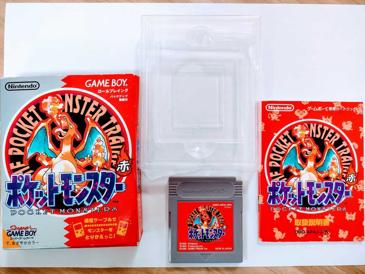 ポケットモンスター ゲームボーイソフト 赤 レッド 安かっ