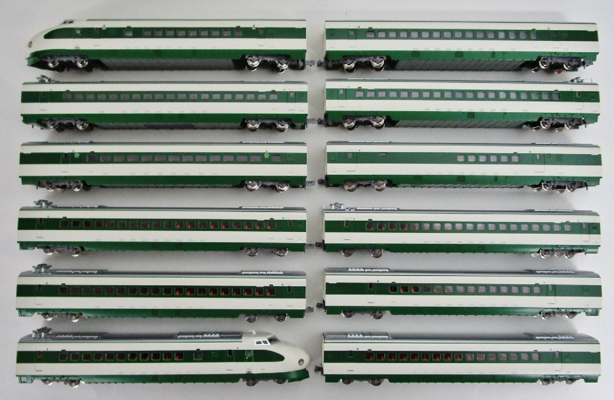 KATO 10-1156+10-1157 200系 東北 上越新幹線 基本+増結【ジャンク