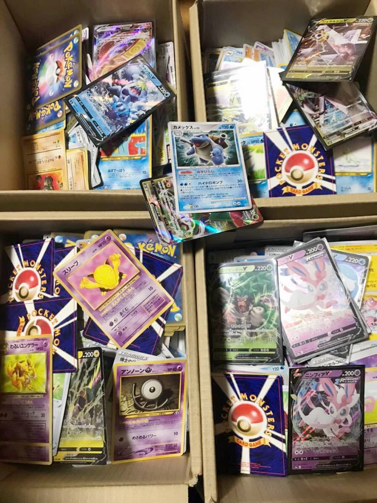限定セール，SALE ポケモンカード 大量まとめ売り 4箱キラカード あり 旧裏面あり 複数 いろいろ 旧裏面 引退(セット、まとめ売り)｜売買されたオークション情報、yahooの商品情報をアーカイブ公開 - オークフ まとめ売り
