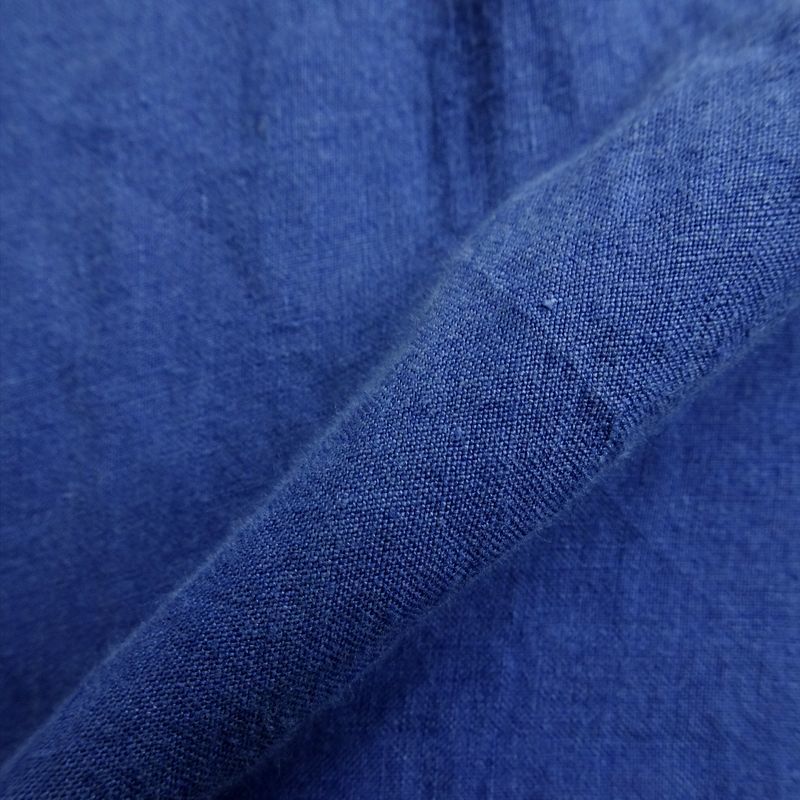 ■HACKETT LONDON ハケット 新品 定1.7万 最旬 ガーメントダイ加工 清涼リネン 麻 長袖 カジュアルシャツ HM304761 5KD XL ▲011▼bus2298f ハケット LONDON ロンドン メール便HACKETT 送料無料 定価3.2万