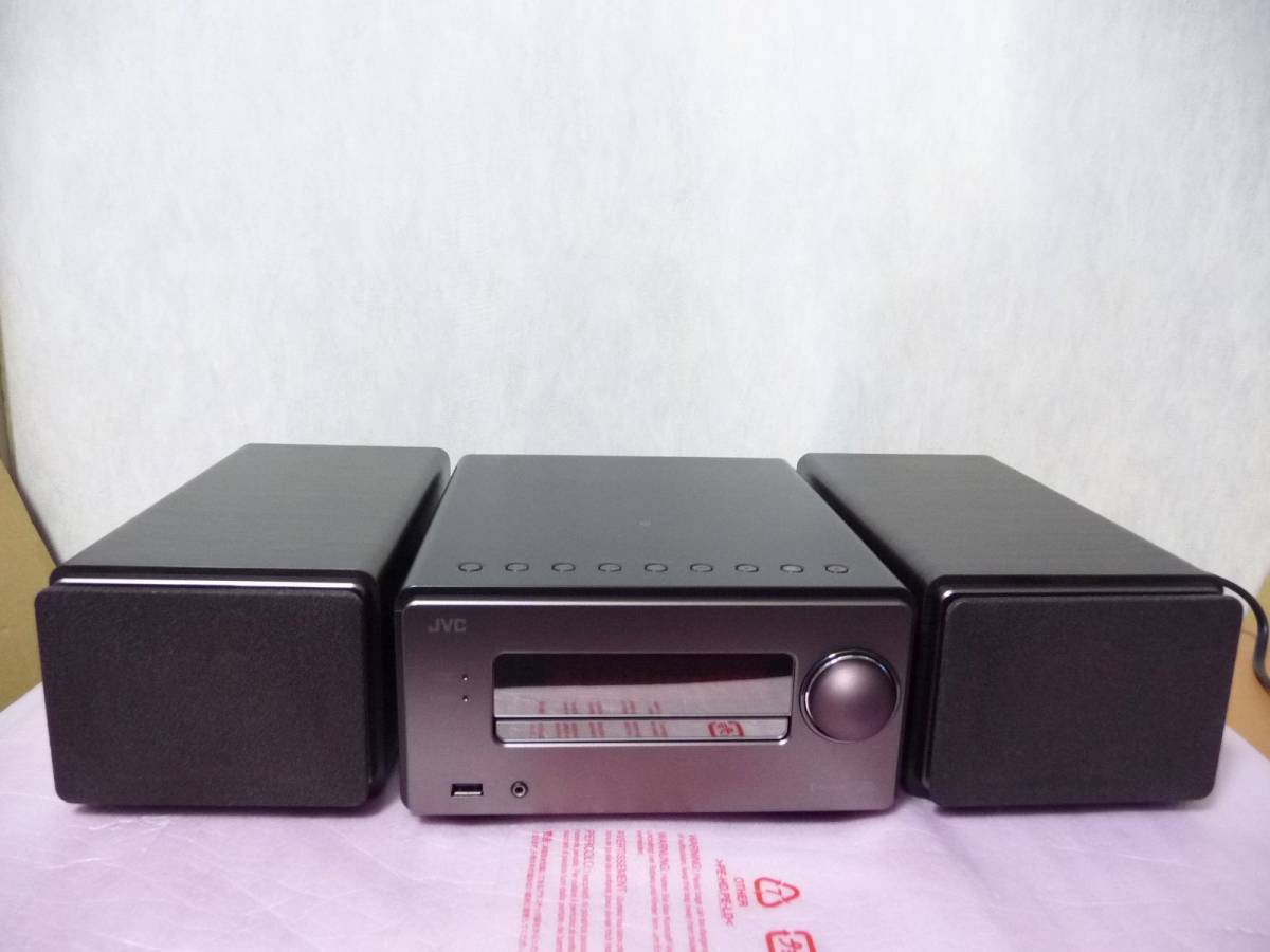 ☆展示品 JVCケンウッド ウッドコーンミニコンポ EX-S55-T [ハイレゾ