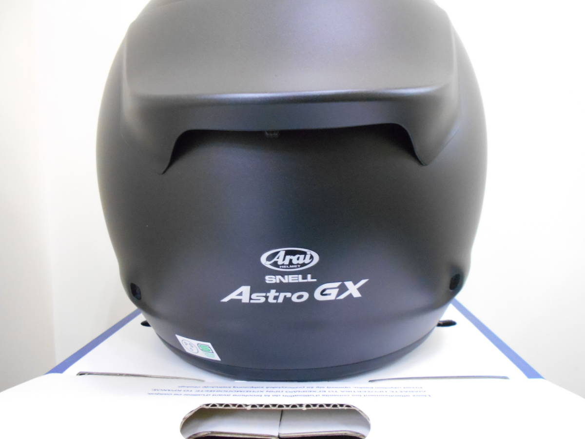 新品／Arai ASTRO-GX アストロGX フラットブラック XLサイズ 61-62cm